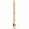 Ekena Millwork Bellingham Rough Sawn Timber Gable Bracket, Douglas Fir, 96"W x 64"H x 4"D x 6"F, 16/12 Pitch GBW096X64X0406BEL00RDF - alternate 2